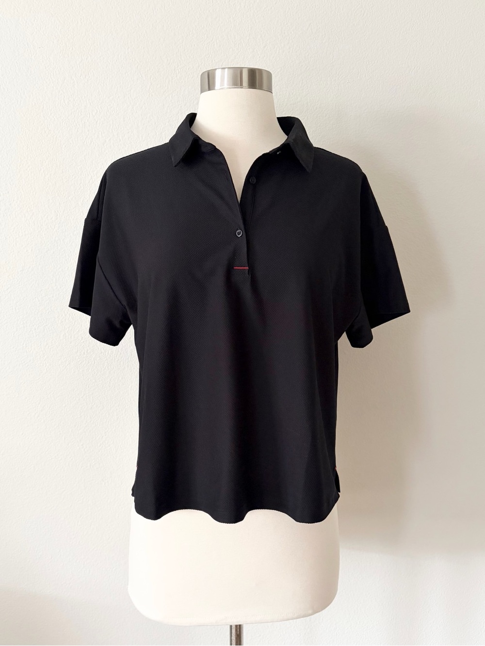 Sun Day Red x Taylor Made Women’s Golf SS Performance Polo Shirt Black S